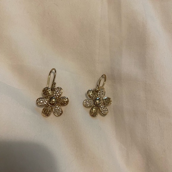 Coach Jewelry - Coach Miranda flower drop earrings